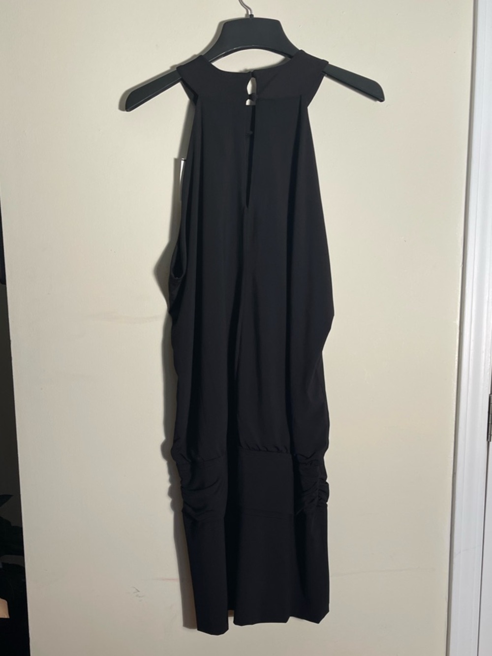 Ashley Stewart Black Midi Dress with Halter-Neck - Picture 6 of 6